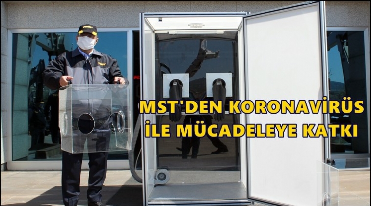 MST, “Entübasyon” kabinleri imal ediyor