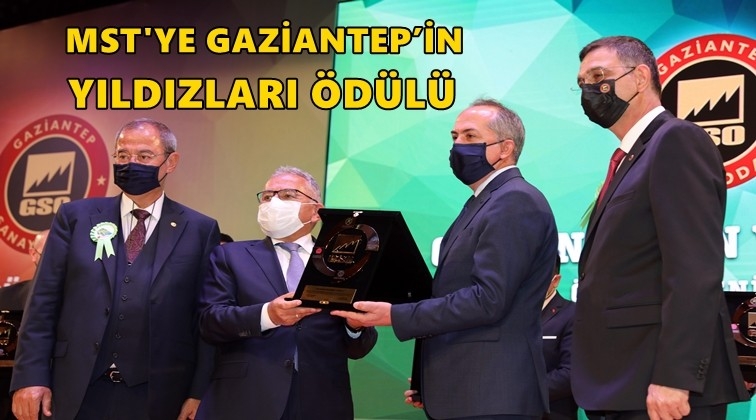 MST'ye Gaziantep'in Yıldızları Ödülü...