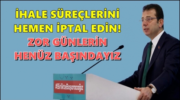 'Mücadele edeceğiz, birlikte başaracağız'