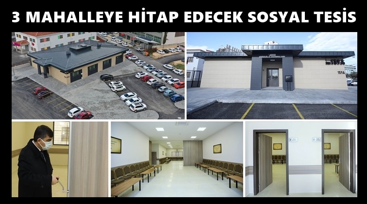 Mücahitler Mahallesi’ne sosyal tesis