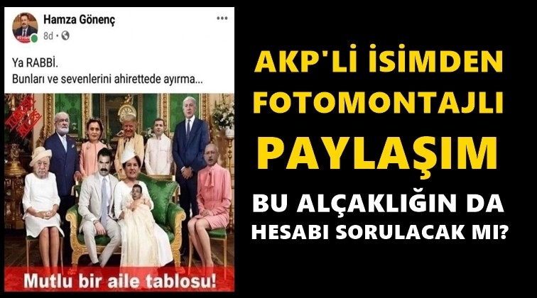 Muhalefete ahlaksız fotomontaj!