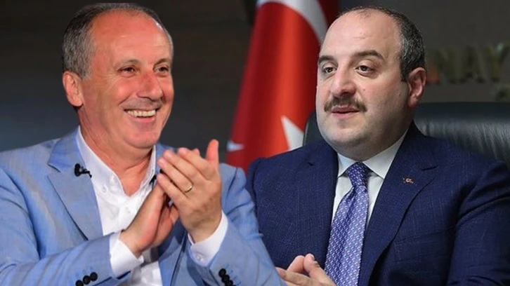Muharrem İnce'den AKP'li Varank'a yanıt: Meraklı Varank!