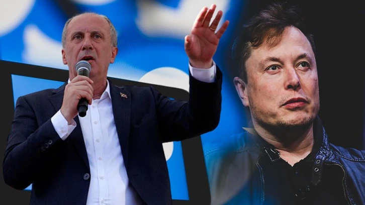 Muharrem İnce'den Elon Musk'a çağrı