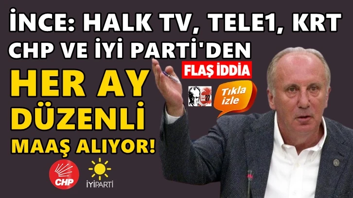 Muharrem İnce'den tepki çeken iddia...