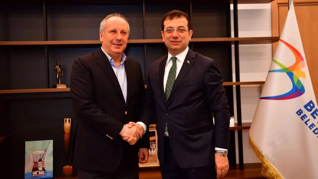 Muharrem İnce İmamoğlu'nun mesajını paylaştı