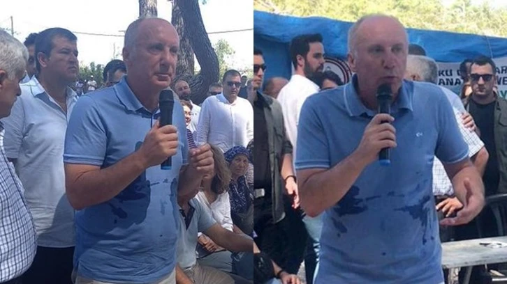 Muharrem İnce'ye Akbelen'de protesto...