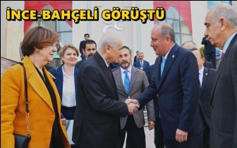 Muharrem İnce'den Bahçeli'ye ziyaret...