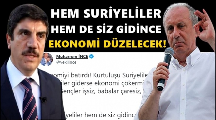 Muharrem İnce'den Yasin Aktay'a sert cevap!