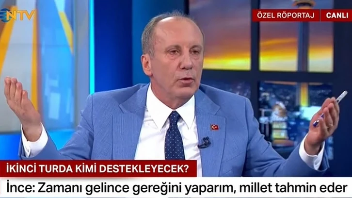 Muharrrem İnce: Ben gereğini yaparım zamanı gelince...