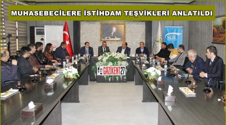 Muhasebe &ccedil;alışanlarına &ldquo;İstihdam Teşvikleri&rsquo; anlatıldı