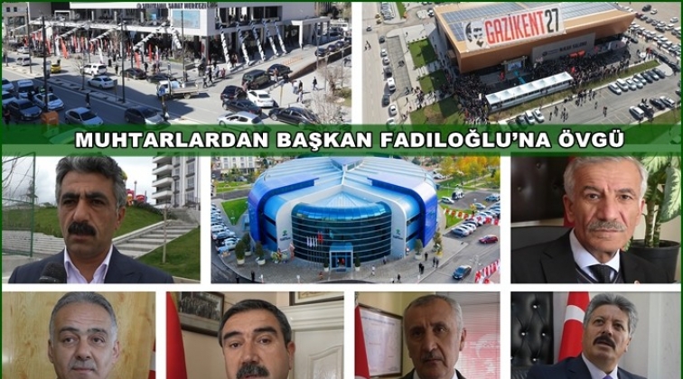 Muhtarlardan Fadıloğlu'na &ouml;vg&uuml;