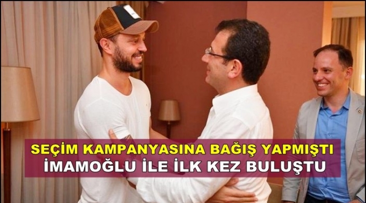 Murat Boz İmamoğlu ile buluştu