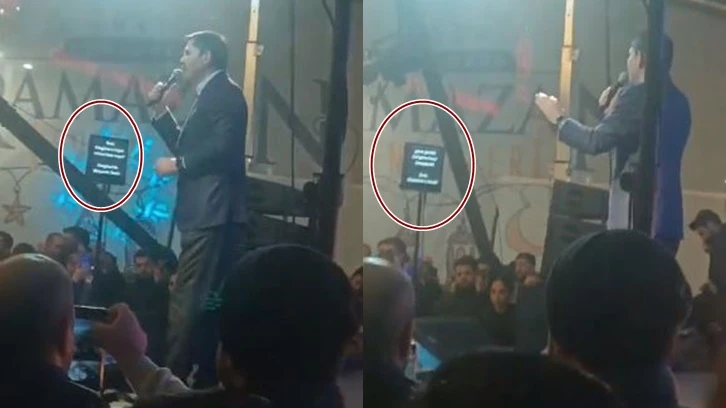 Murat Kurum prompter kullanmaya başladı!