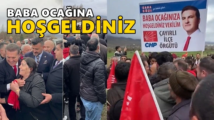 Mustafa Sarıgül, Erzincan'da böyle karşılandı...