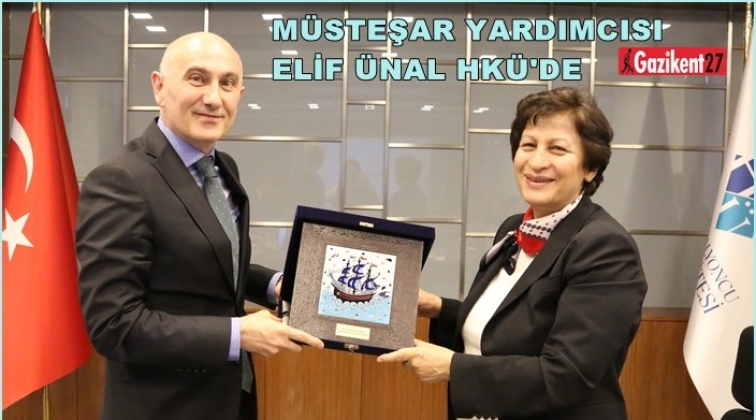 Müsteşar Yardımcısı Doç. Dr. Elife Ünal HKÜ'de