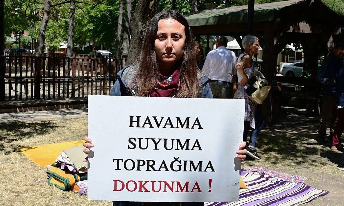 Akbelen direniş&ccedil;isi Esra Işık'a tahliye kararı