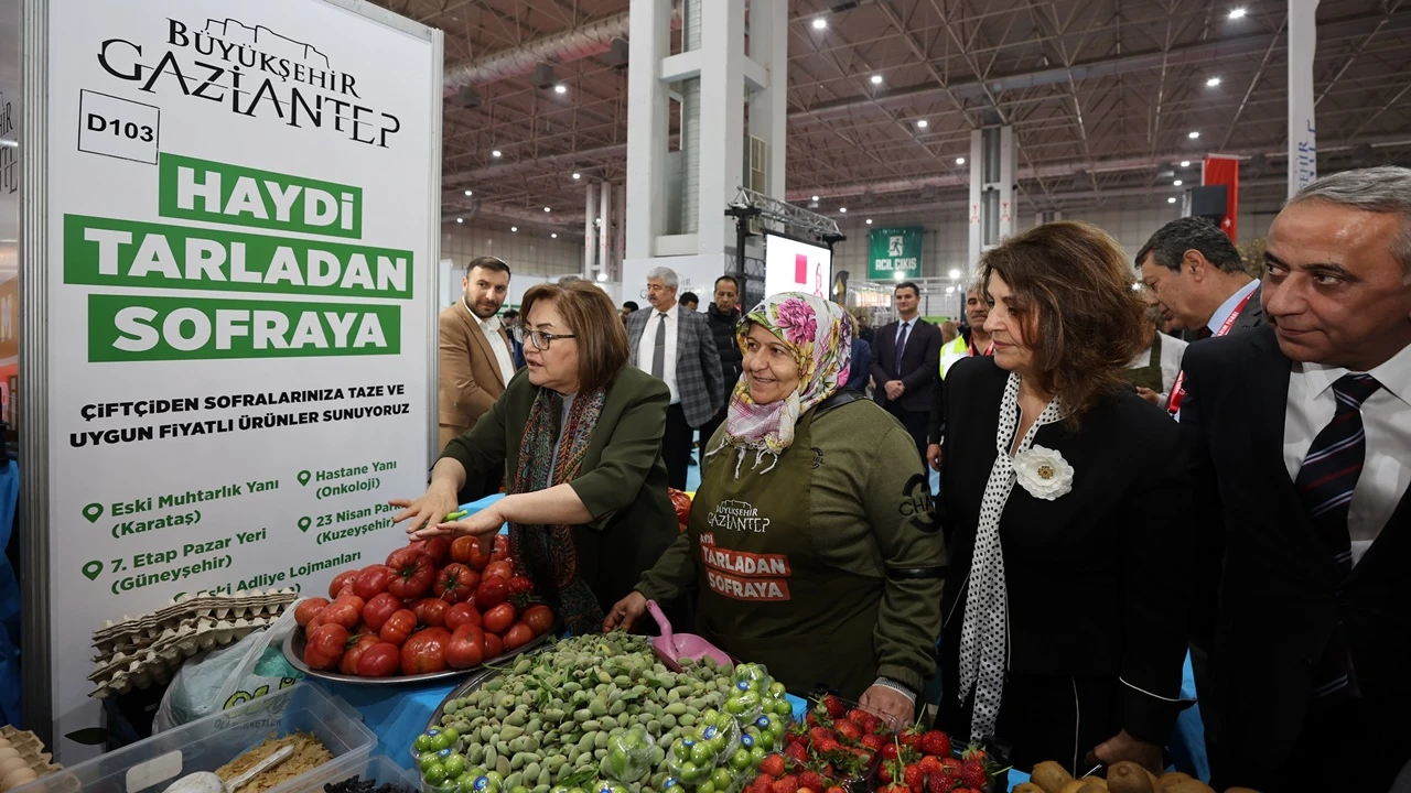 Gaziantep B&uuml;y&uuml;kşehir 16&rsquo;ncı GAPTARIM Fuarı&rsquo;nda