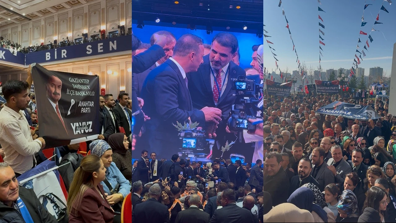 Anahtar Parti’nin 1’nci yıl kutlamasında Gaziantep rüzgârı esti!