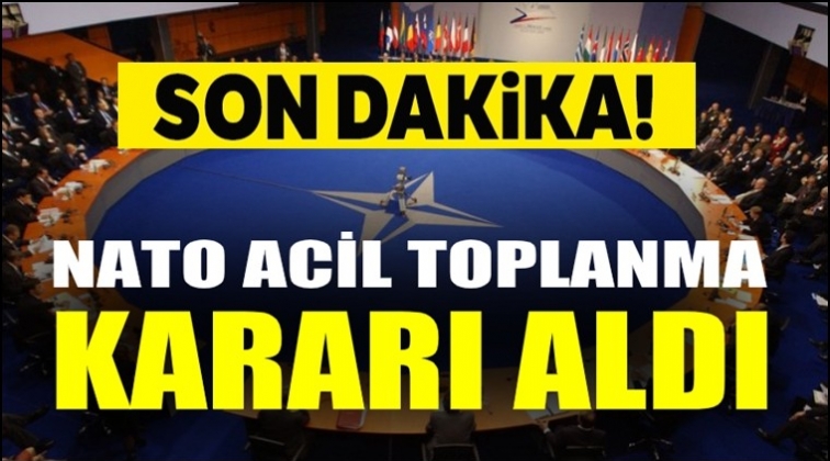 NATO acil toplanıyor