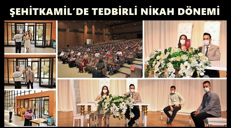 Nikahlar yeniden kıyılmaya başlandı