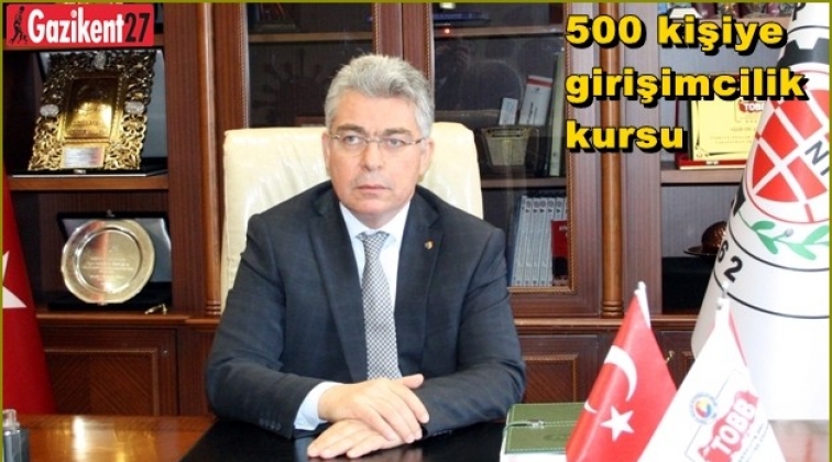 NTO'da 500 kişiye girişimcilik eğitimi