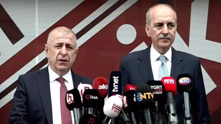 Numan Kurtulmuş, Ümit Özdağ ile görüştü