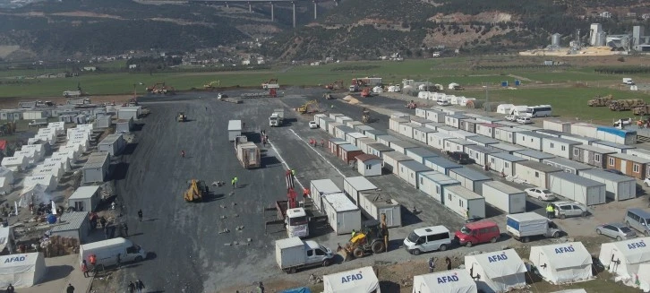 Nurdağı'nda Konteynır Kent kuruluyor...