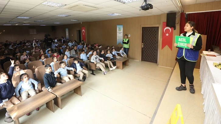 Öğrencilere “Evde okulda ve trafikte güvenlik eğitimi”