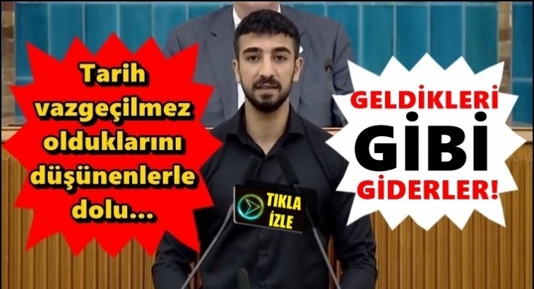 Öğrencinin sözleri gündem oldu...