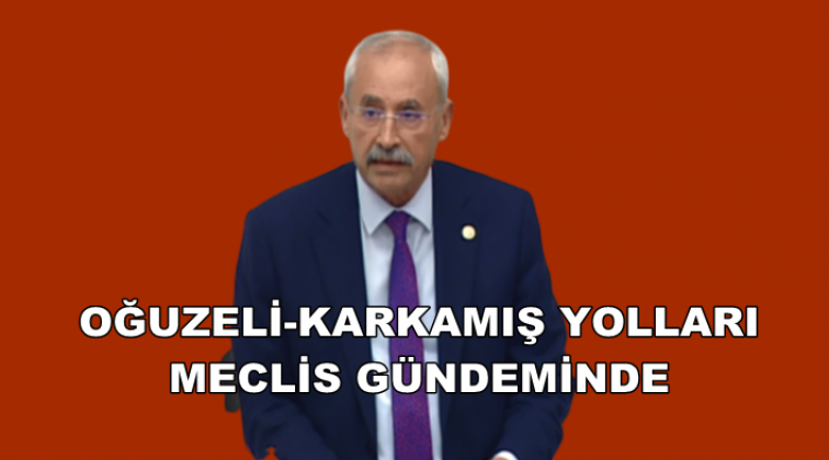 Oğuzeli-Karkamış yolları Meclis gündeminde