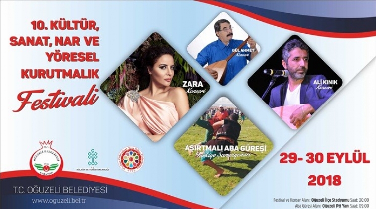Oğuzeli Nar Festivali başlıyor