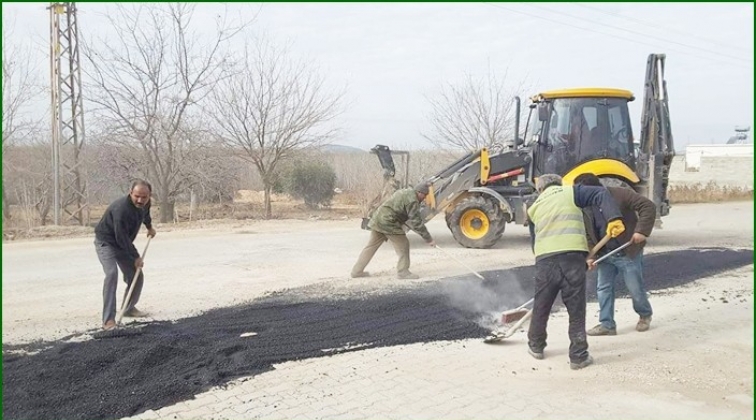 Oğuzeli'nde asfalt çalışmaları sürüyor