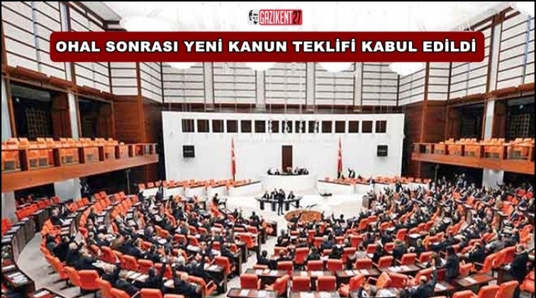 OHAL sonrası yeni d&uuml;zenleme kabul edildi