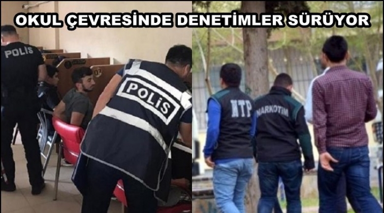 Okul çevrelerinde denetimler devam ediyor