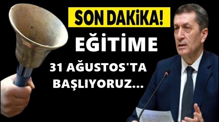 Okullar uzaktan eğitimle başlıyor...