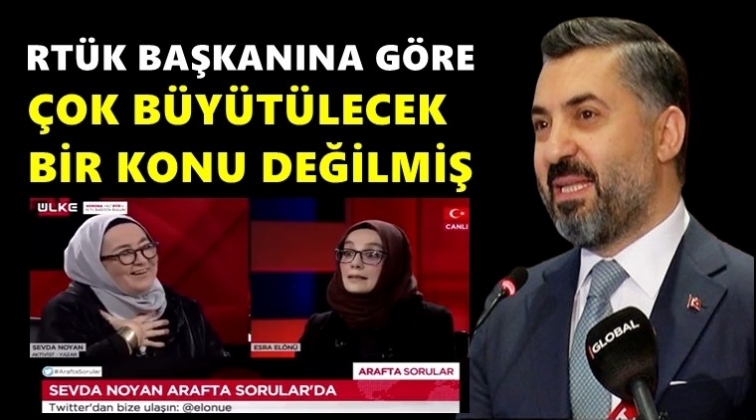 Ölüm listesi "büyütülecek bir konu değil"