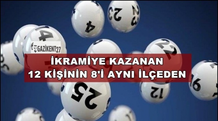 On Numara sonu&ccedil;larına g&ouml;re 8&rsquo;i aynı il&ccedil;eden