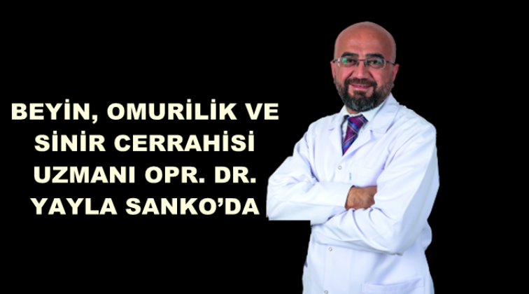 Opr. Dr. Erdal Yayla, Sanko'da