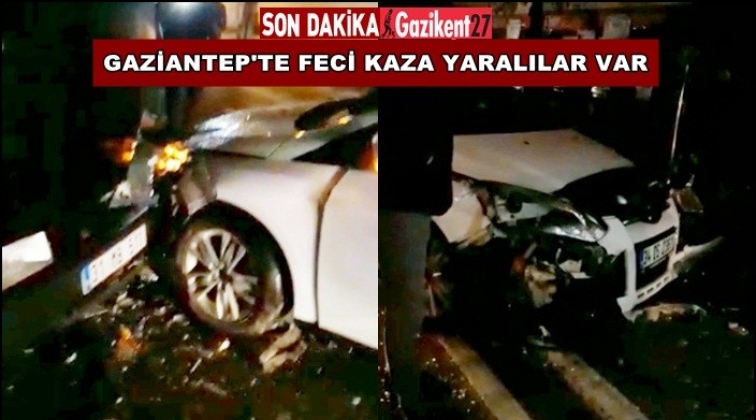 Ordu Caddesi'nde kaza yaralılar var