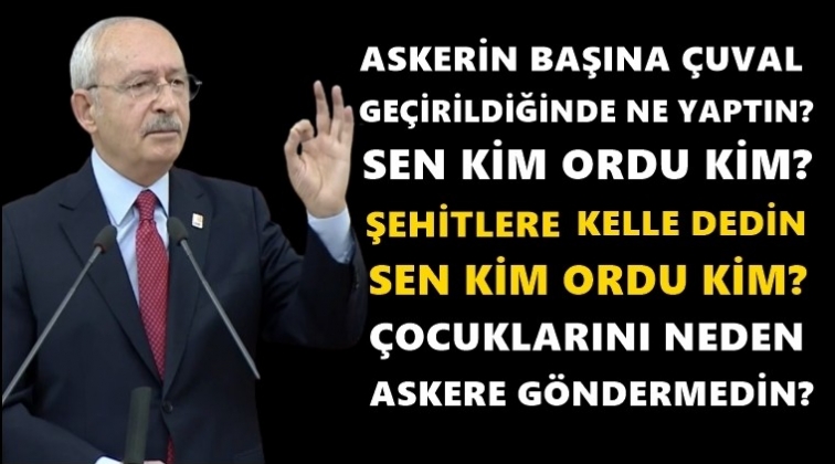 'Ordu Mustafa Kemal'in ordusudur'