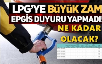 Otogaz LPG'ye duyurusuz zam!