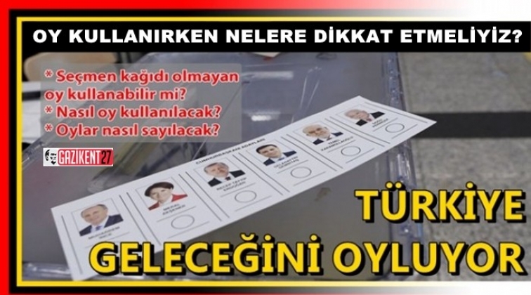 Oy nasıl kullanılır? İşte 2018 oy pusulası…