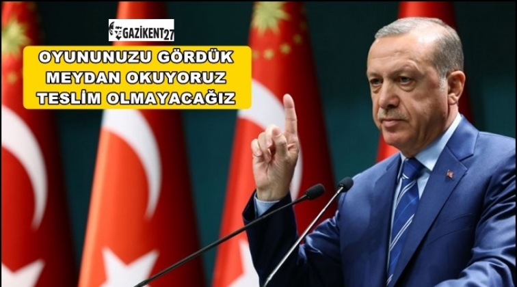 Oyununuzu g&ouml;rd&uuml;k meydan okuyoruz