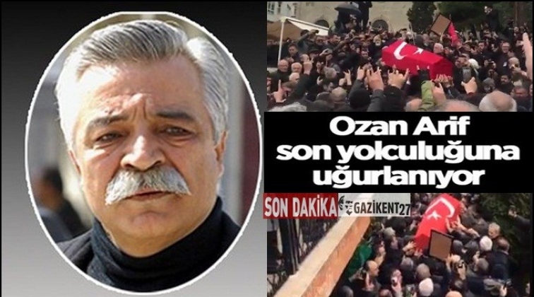 Ozan Arif son yolculuğuna uğurlanıyor...