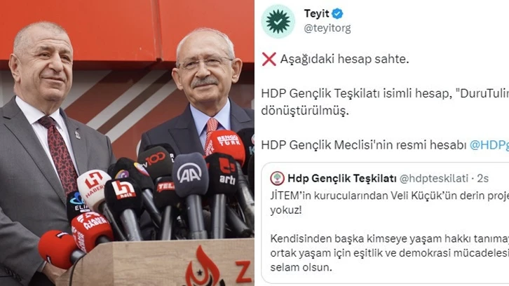 Özdağ'ın destek açıklaması trolleri harekete geçirdi!