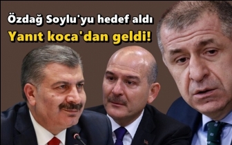 Özdağ'ın Soylu paylaşımına Koca'dan tepki...