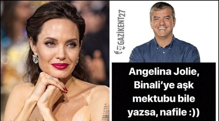 Özdil’in ‘Angelina Jolie’ göndermesi gündem oldu