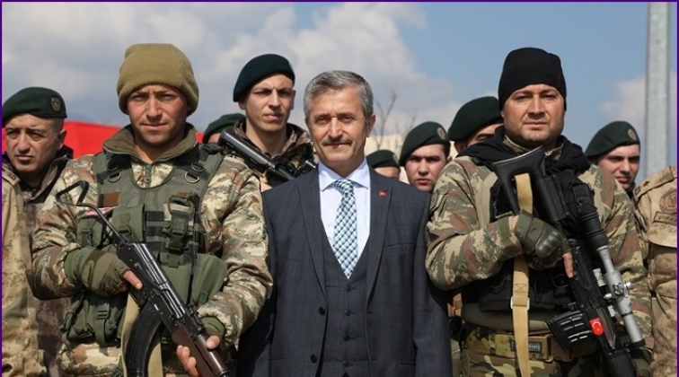 &Ouml;zel Harekat&ccedil;ılara moral ziyareti