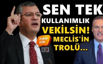 Özel'den Özalan'a: Sen tek kullanımlık vekilsin!