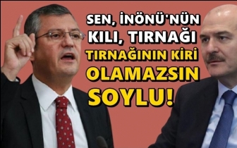 Özel'den Soylu'ya: İnönü’nün tırnağının kiri olamazsın!